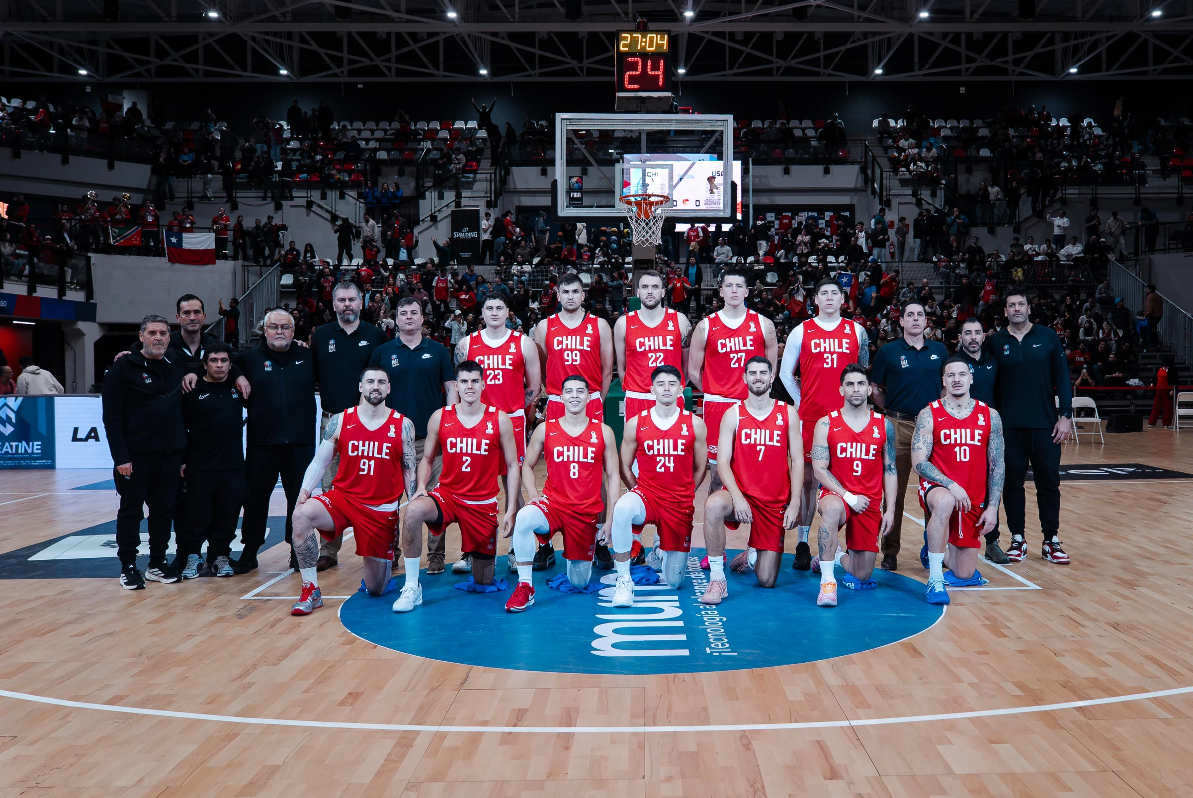 Selección chilena | Foto: FIBA