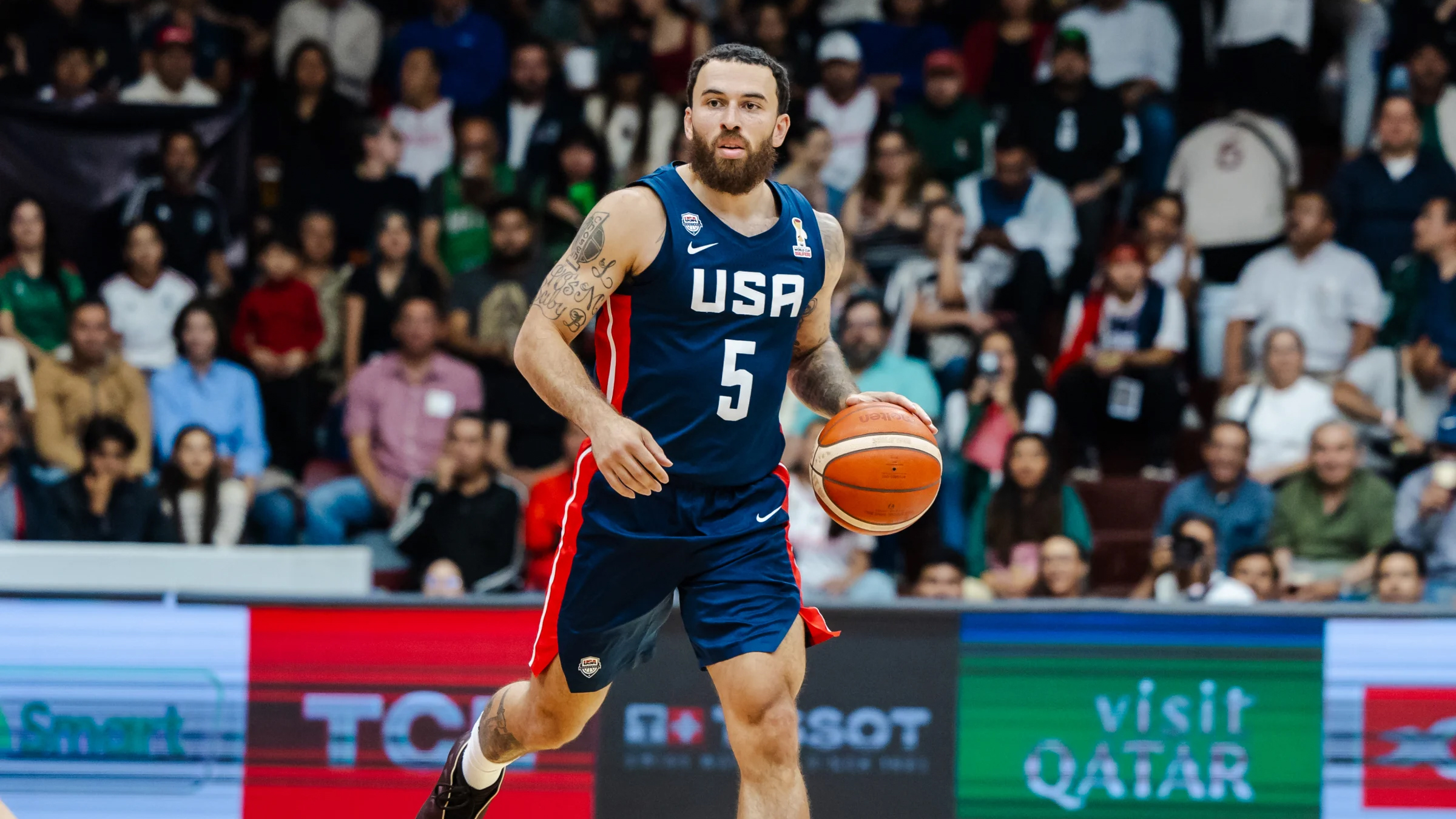 Estados Unidos confirma su plantel para enfrentar a Chile: Mike James lidera una nómina cargada de experiencia